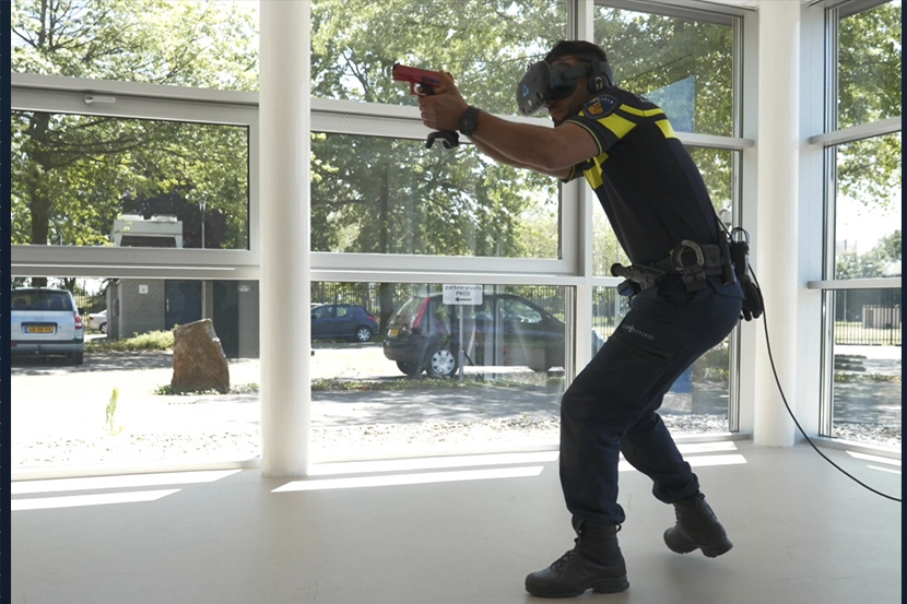 VR Danger Zone van Politieacademie en Windesheim gaat voor winst