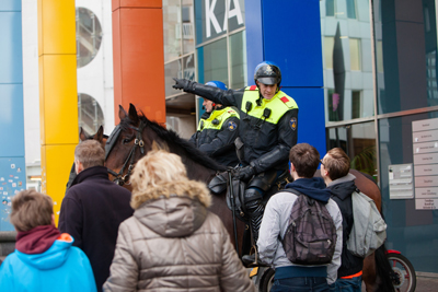 politie te paard
