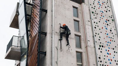 Klimtoren in Ossendrecht voor werken op hoogte