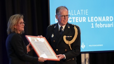 Leonard Kok geïnstalleerd als directeur Politieacademie 